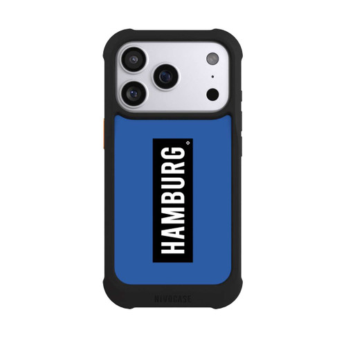 Apple iPhone 17 Pro NIVOmax HSV Hamburg Schwarz Blau