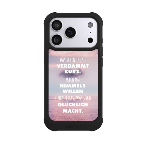 Apple iPhone 17 Pro NIVOmax Das Leben Ist So Verdammt Kurz