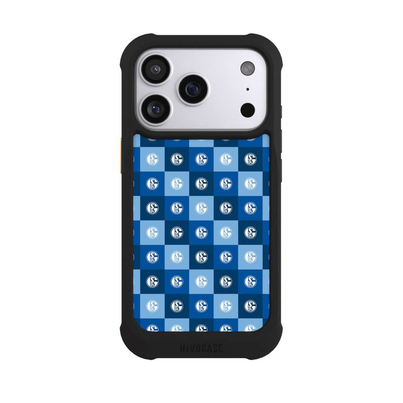 iPhone 17 Pro NIVOmax Schalke 04 Muster