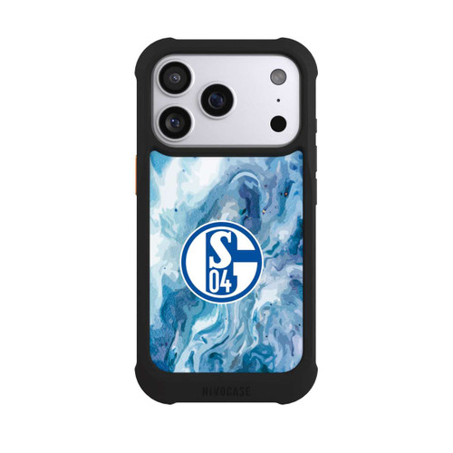 Apple iPhone 17 Pro NIVOmax Schalke 04 Flüssig Blau