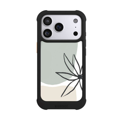 Apple iPhone 17 Pro NIVOmax Blume Minze und Sahne