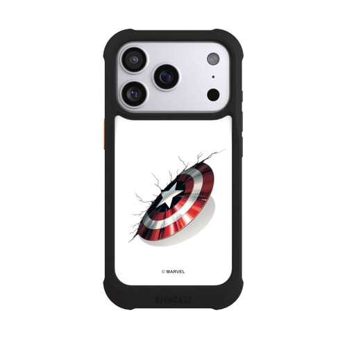Apple iPhone 17 Pro NIVOmax Captain America Shield Crash