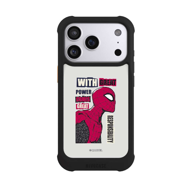 iPhone 17 Pro NIVOmax Spider-Man Profile