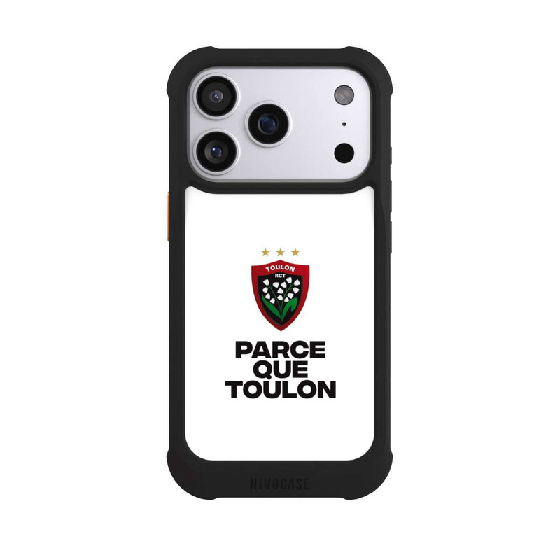 iPhone 17 Pro NIVOmax Parce Que Toulon Blanc