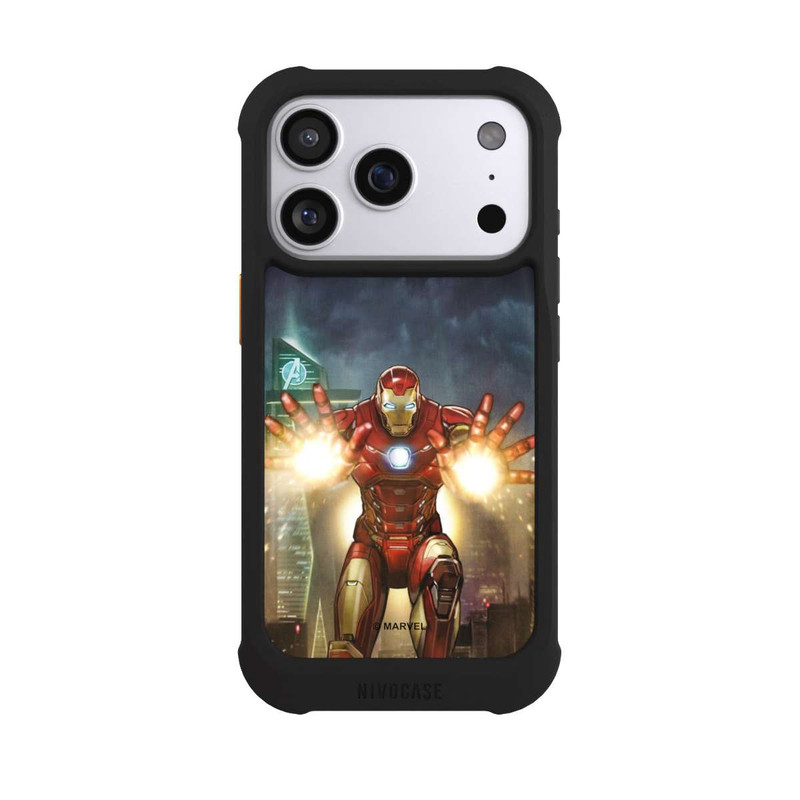 iPhone 17 Pro NIVOmax Iron Man Flying