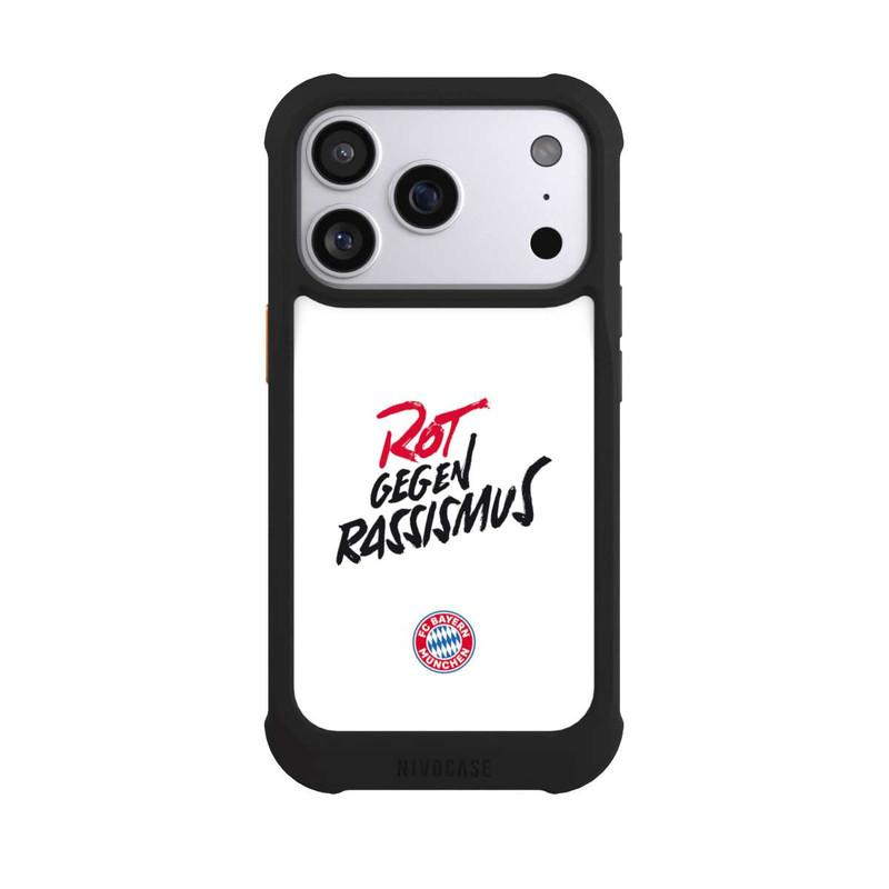 iPhone 17 Pro NIVOmax FCB Rot gegen Rassismus