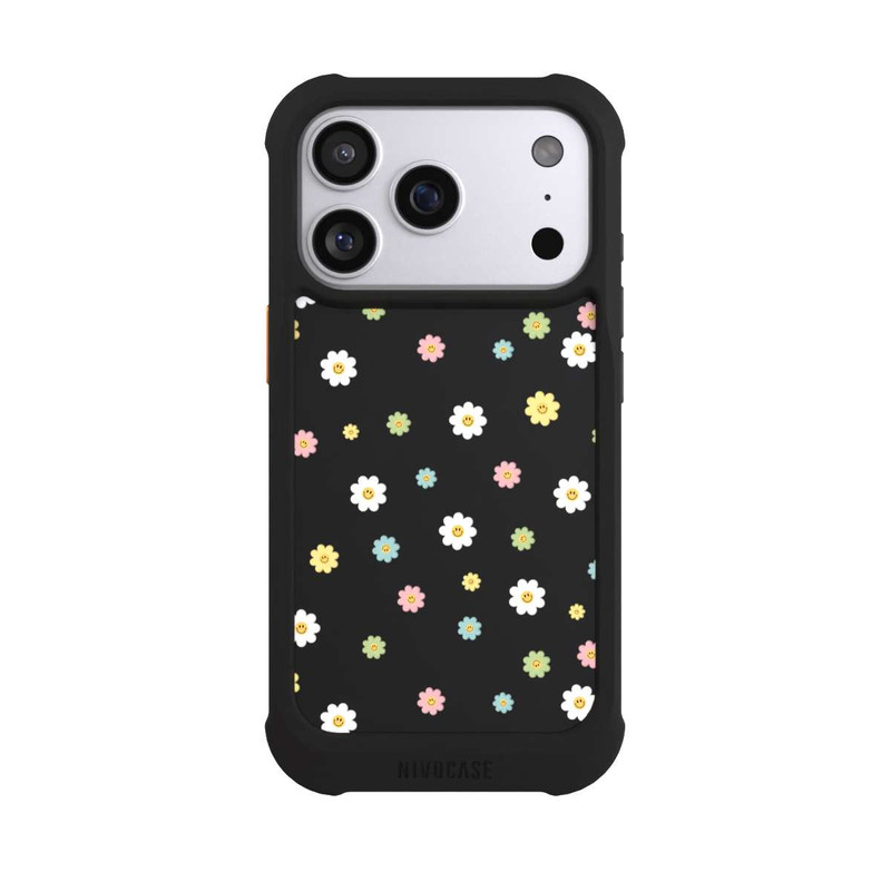 iPhone 17 Pro NIVOmax Flower Power Small Transparent