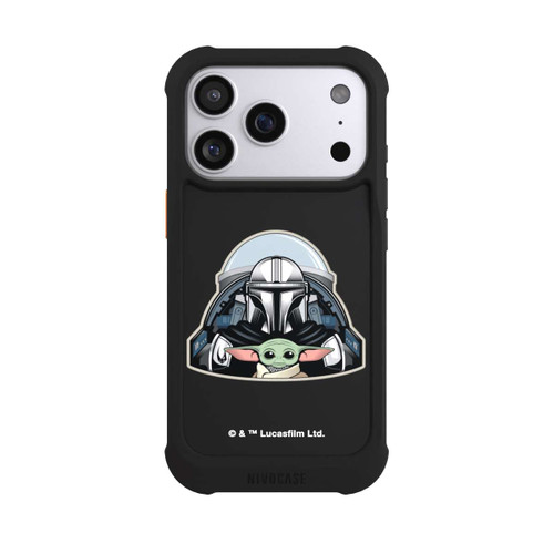 Apple iPhone 17 Pro NIVOmax Mando and Grogu Transparent