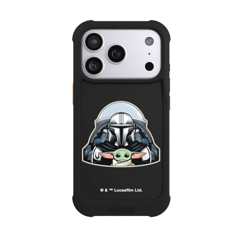 iPhone 17 Pro NIVOmax Mando und Grogu Transparent