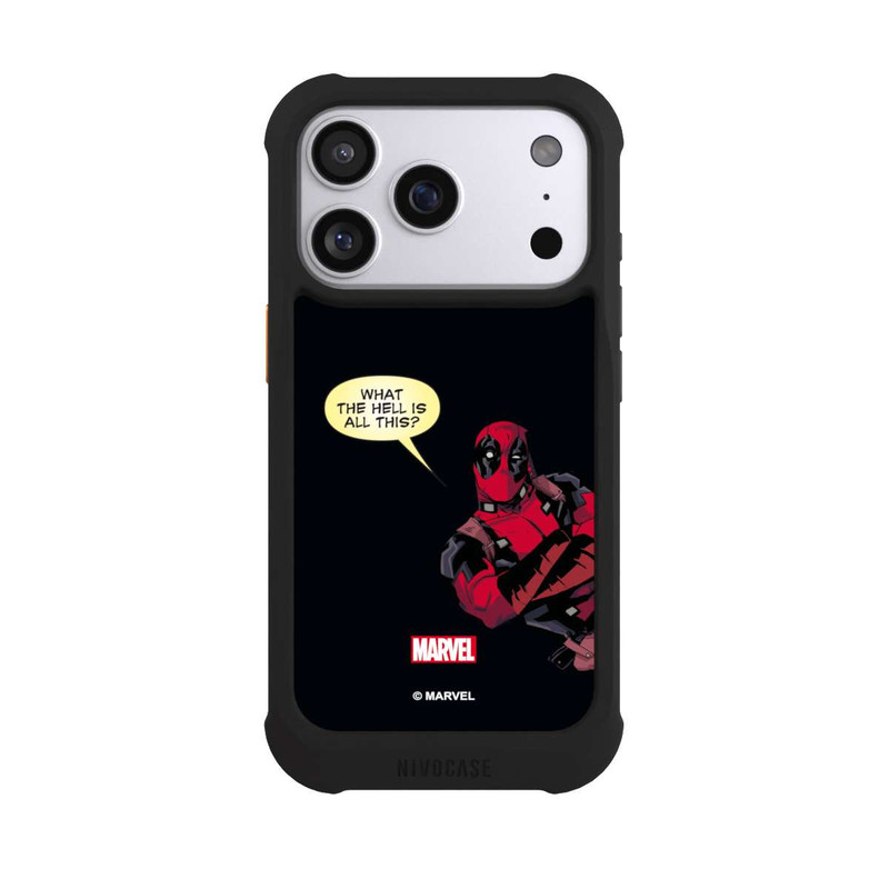 iPhone 17 Pro NIVOmax Deadpool What the Hell