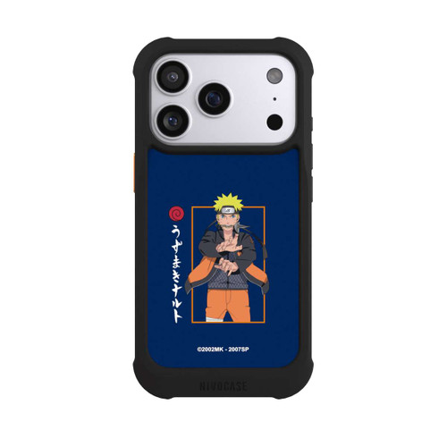 Apple iPhone 17 Pro NIVOmax Naruto Kampfposition Blau