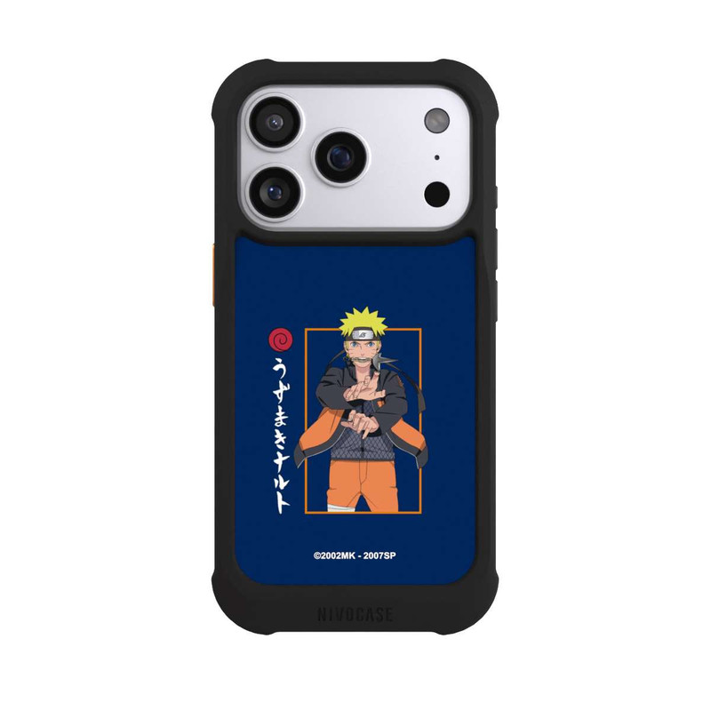 iPhone 17 Pro NIVOmax Naruto Combat Position Blue