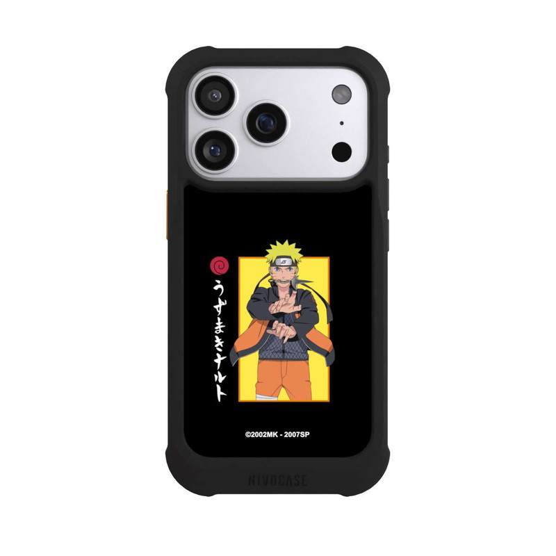 iPhone 17 Pro NIVOmax Naruto Combat Position Black