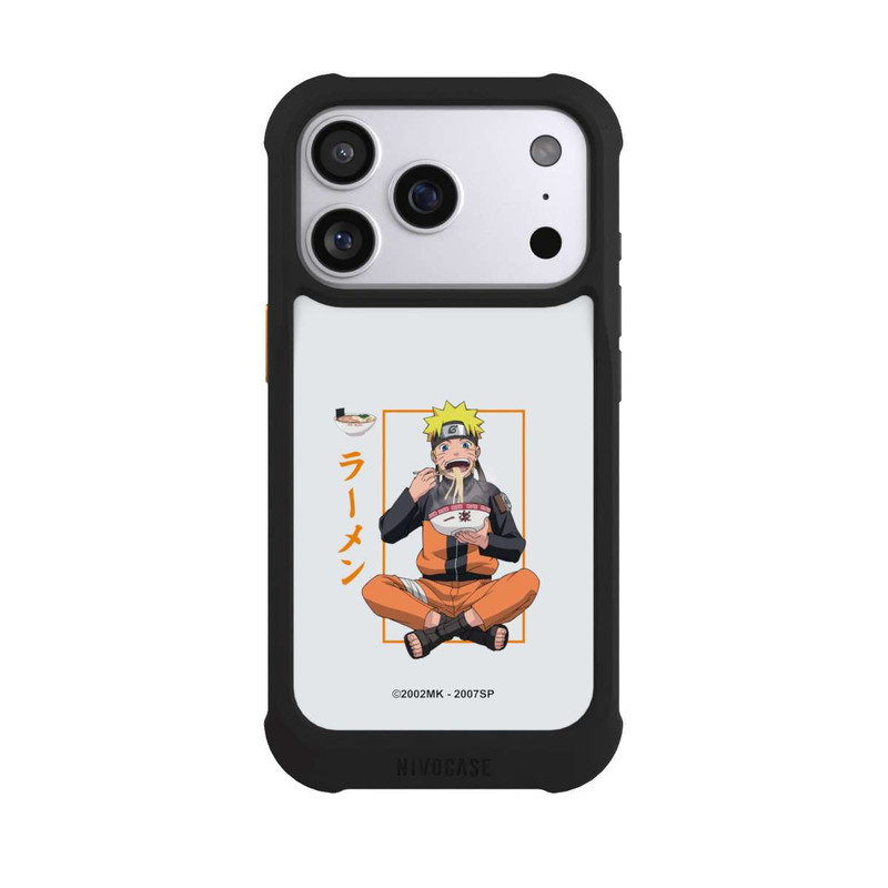 iPhone 17 Pro NIVOmax Naruto Ramen grau