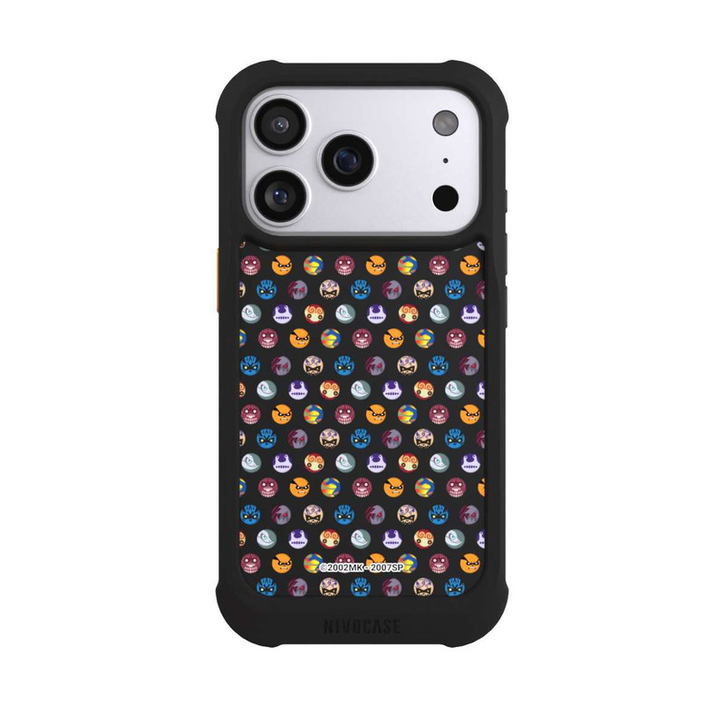 iPhone 17 Pro NIVOmax Bijuu Muster Transparent