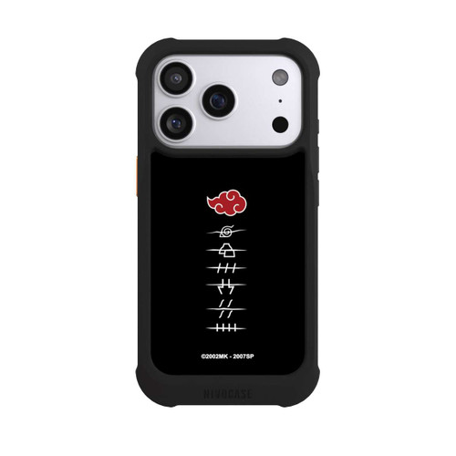 Apple iPhone 17 Pro NIVOmax Akatsuki Member Symbols Black