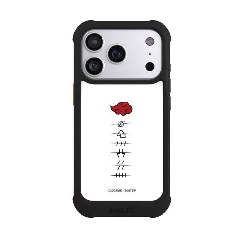 Apple iPhone 17 Pro NIVOmax Akatsuki member symbols white