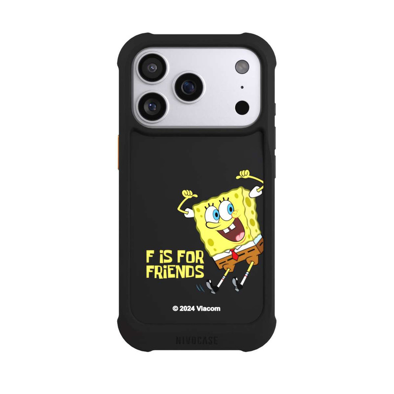 iPhone 17 Pro NIVOmax Spongebob F is for Friends