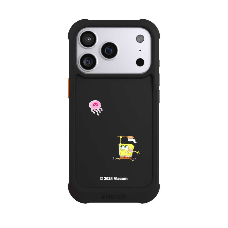 iPhone 17 Pro NIVOmax Spongebob jagt Quallen