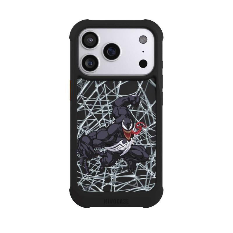 iPhone 17 Pro NIVOmax Venom Toile d'Araignée