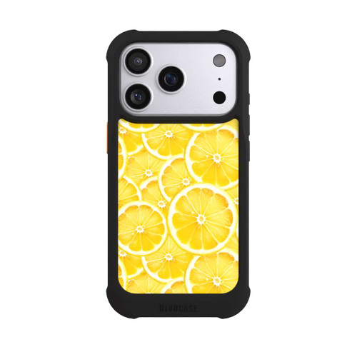 Apple iPhone 17 Pro NIVOmax Zitrone Muster