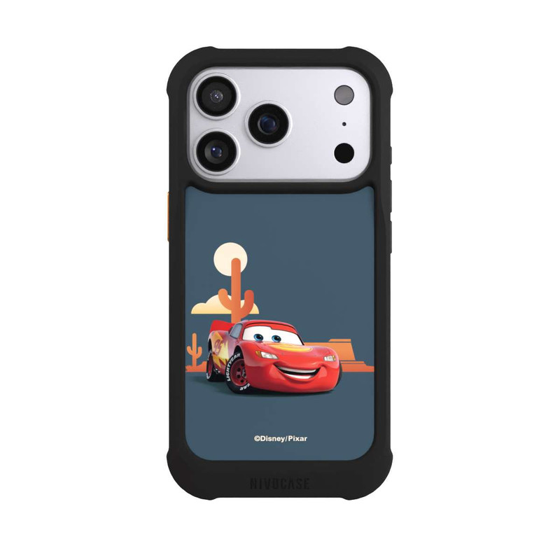 iPhone 17 Pro NIVOmax Disney Cars Lightning McQueen Open Road