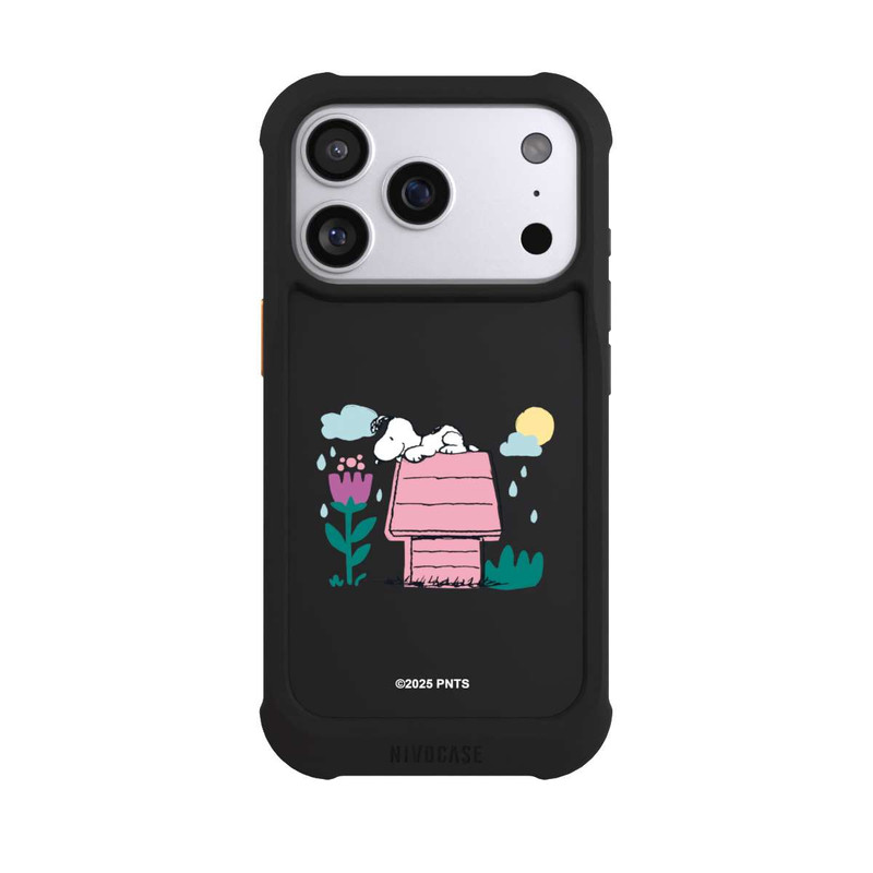 iPhone 17 Pro NIVOmax Snoopy Doghous Spring transparent