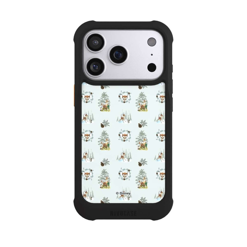 iPhone 17 Pro NIVOmax Bambi Mint Winter Pattern