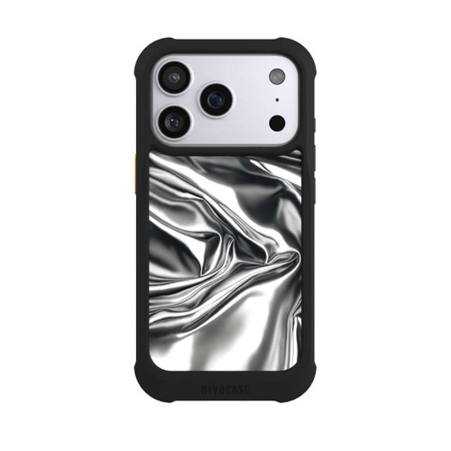 Apple iPhone 17 Pro NIVOmax Shiny Chrome Silver