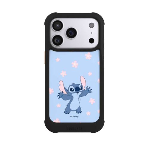 Apple iPhone 17 Pro NIVOmax Stitch Pastel Flowers Blue