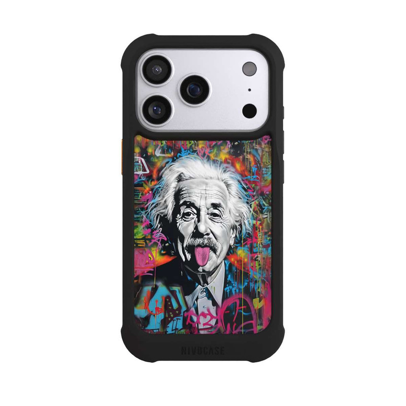 iPhone 17 Pro NIVOmax Physiker Bunte Zunge Raus