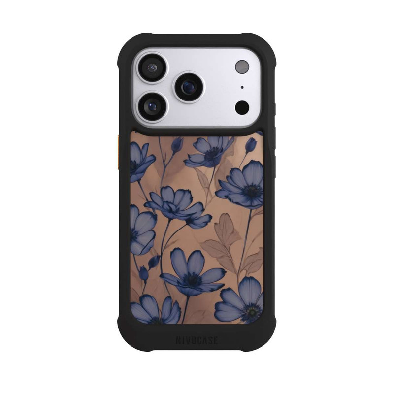 iPhone 17 Pro NIVOmax Flowers Negativ Pattern with AI