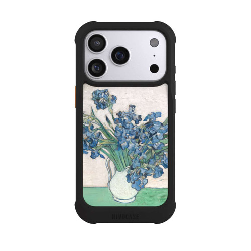 Apple iPhone 17 Pro NIVOmax Irises, by Vincent Van Gogh