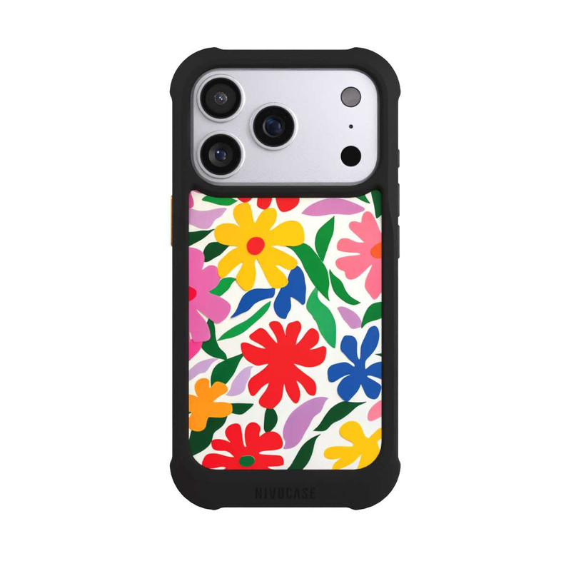 iPhone 17 Pro NIVOmax Blumenliebe Illustration