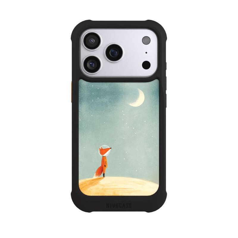 iPhone 17 Pro NIVOmax Fuchs im Mondlicht