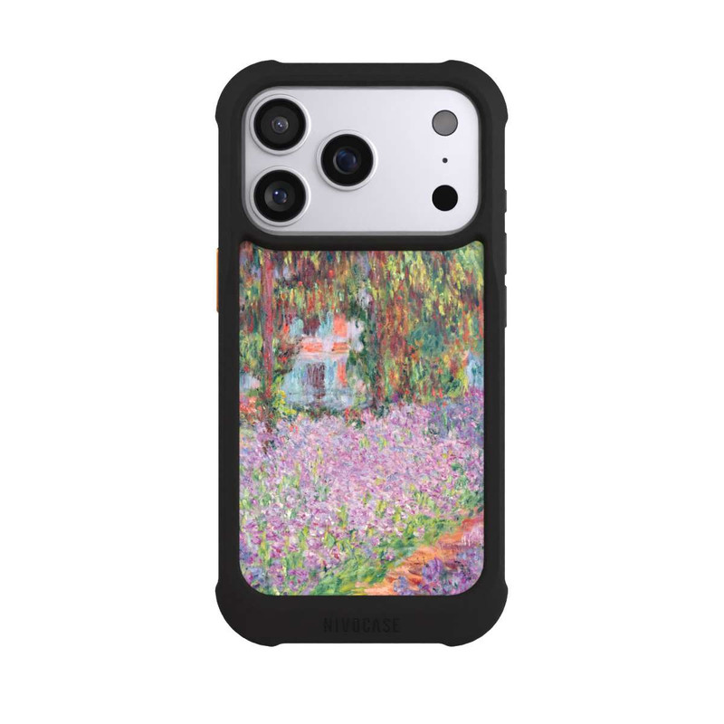 iPhone 17 Pro NIVOmax The Artists Garden at Giverny by Claude Monet