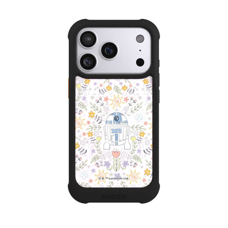 iPhone 17 Pro NIVOmax R2D2 Blumen Muster