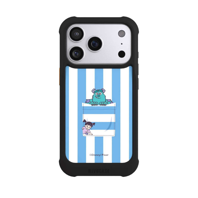 iPhone 17 Pro NIVOmax Monster AG Striped Pattern