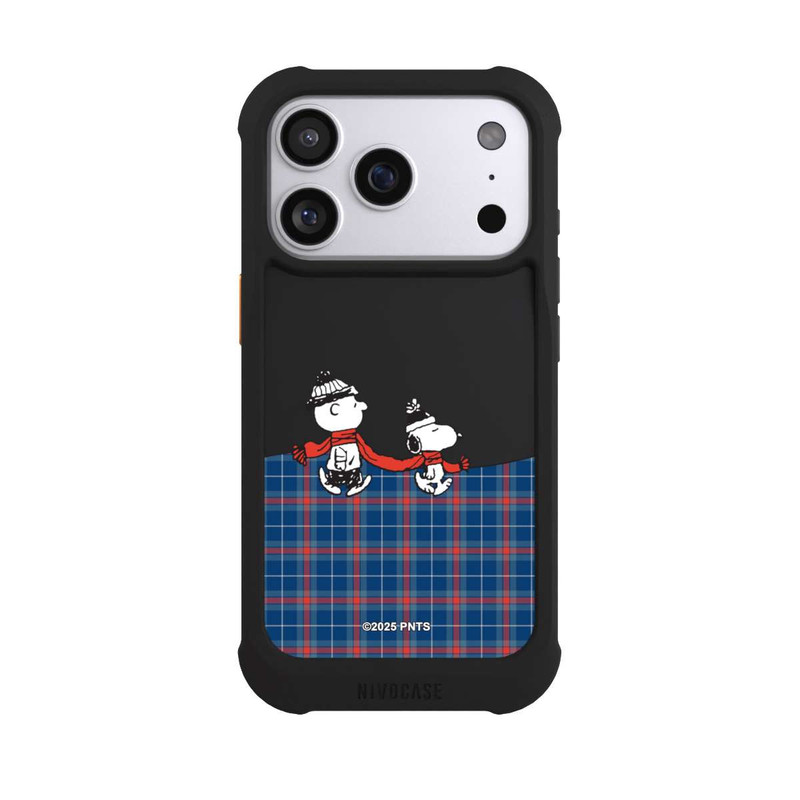 iPhone 17 Pro NIVOmax Peanuts Weihnachtspulli Transparent
