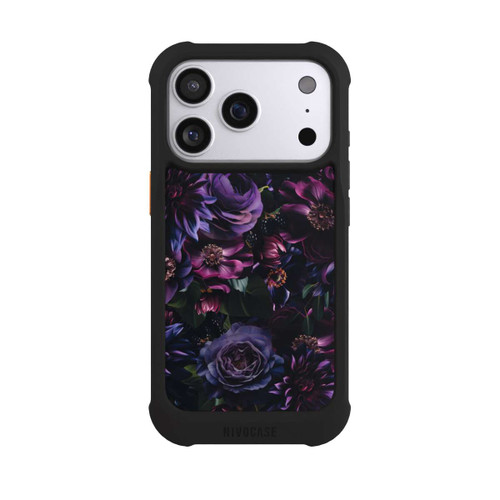 Apple iPhone 17 Pro NIVOmax Dunkle Lila Blüten 