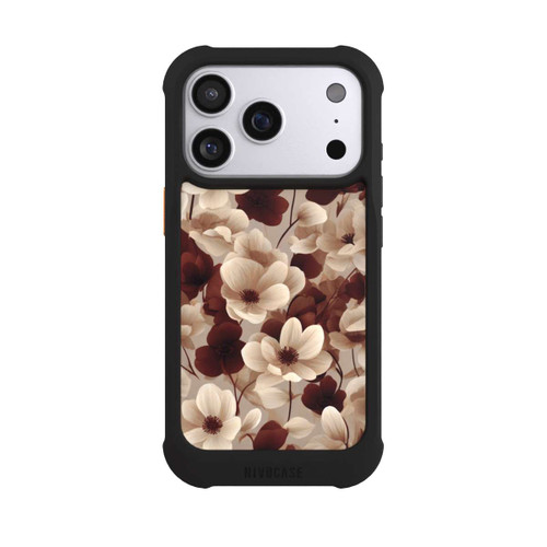 Apple iPhone 17 Pro NIVOmax Naturfarbenes Blumenmuster mit KI