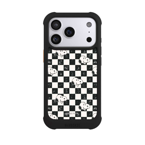 Apple iPhone 17 Pro NIVOmax Snoopy Heads Checked Pattern