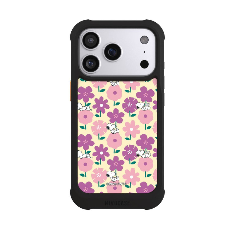 iPhone 17 Pro NIVOmax Peanuts Flower Pattern Yellow