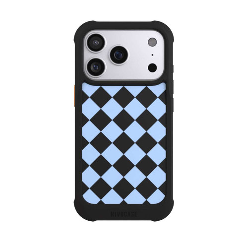 Apple iPhone 17 Pro NIVOmax Raute Babyblau ohne Hintergrund