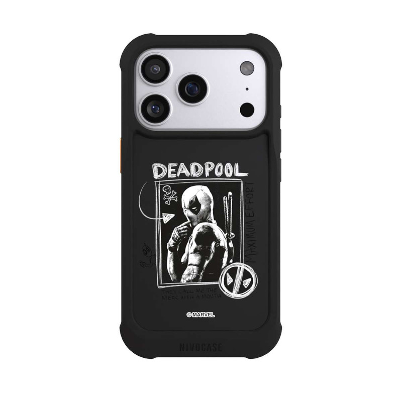 iPhone 17 Pro NIVOmax Deadpool Transparent