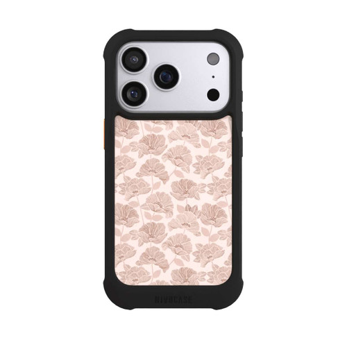 Apple iPhone 17 Pro NIVOmax Brown Floral Block