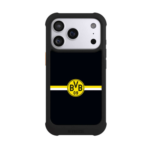 Apple iPhone 17 Pro NIVOmax BVB Logo Streifen