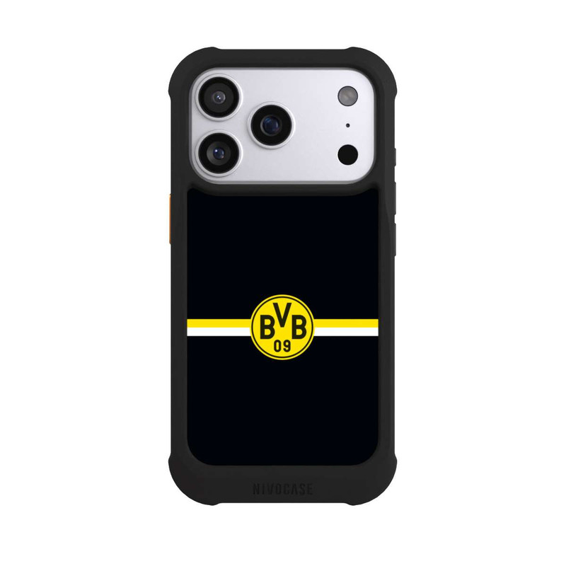 iPhone 17 Pro NIVOmax BVB Logo Streifen