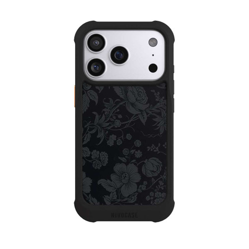 Apple iPhone 17 Pro NIVOmax Dunkle Blumen Vintageoptik