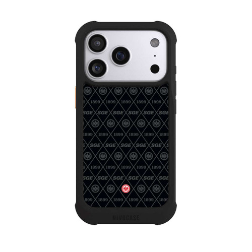 Apple iPhone 17 Pro NIVOmax SGE Logo Muster